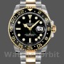 Replique Hommes Rolex GMT-Master II 40mm Hommes-116713LN-Stainless Steel-Black Dial Black