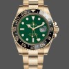 Replique Hommes Rolex GMT-Master II 40mm Hommes-116718LN-Oyster Bracelet-Green Dial Green