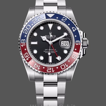 Replique Hommes - Rolex GMT-Master II-126710BLRO 0002, Noir