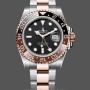 Replique Hommes Rolex GMT-Master II-126711CHNR, 40mm, cadran noir, Hommes Noir