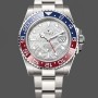 Replique Hommes - Rolex GMT-Master II-126719 0002, 40mm, or blanc, cadran gris météorite, Gris météorite Hommes