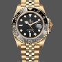 Replique Hommes Rolex GMT-Master II 40mm Hommes-126718GRNR 0001-Bracelet d'huître-Cadran noir Noir