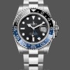 Replique Hommes Rolex GMT-Master II 40mm Hommes-116710BLNR-Cadran noir Noir