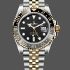 Replique Rolex Day Date 36-128349RBR 0006 unisexe, or blanc, cadran arc-en-ciel pavé diamant