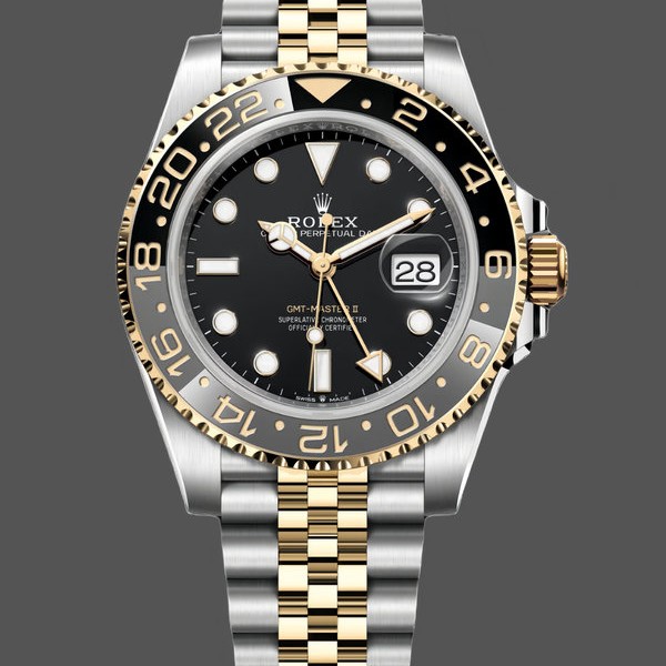 Replique Rolex Day Date 36-128349RBR 0006 unisexe, or blanc, cadran arc-en-ciel pavé diamant