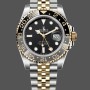 Replique Rolex Day Date 36-128349RBR 0006 unisexe, or blanc, cadran arc-en-ciel pavé diamant