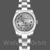 Replique Rolex Oyster Perpetual 26mm Femmes-176200-Rhodium Gris Cadran chiffres romains Gris<br />