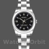 Replique Rolex Oyster Perpetual 26mm pour femme-176200-acier inoxydable-cadran indexé bleu pour femme