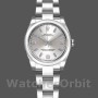 Replique Rolex Oyster Perpetual 26mm Femme-176200-acier inoxydable-cadran argenté Argenté