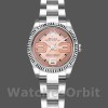 Replique Rolex Oyster Perpetual 26mm Femme-176234-Pink Maxi Arabic Numerals Dial Rose