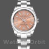 Replique Rolex Oyster Perpetual 31mm Femme-177200-Cadran rose-Colonne bombée rose