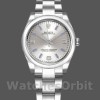 Replique Rolex Oyster Perpetual 31mm Femme-177200-Cadran argenté-marqueurs bleus Argenté