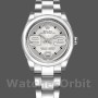 Replique Rolex Oyster Perpetual 31mm Femme-177200-Silver Maxi Arabic Dial Argenté