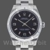 Replique Rolex Oyster Perpetual 31mm Femmes-177210-Cadran noir-Pink Baton Black