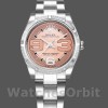 Replique Rolex Oyster Perpetual 31mm Femme-177210-Pink Maxi Arabic Dial Rose