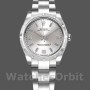 Replique Rolex Oyster Perpetual 31mm Femme-177210-Cadran argenté-horloges bleues Argenté