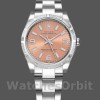 Replique Rolex Oyster Perpetual 31mm Femmes-177210-Acier inoxydable-Cadran rose Rose