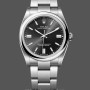 Replique Rolex Oyster Perpetual 36-126000 0002, Oystersteel, cadran noir pour femme
