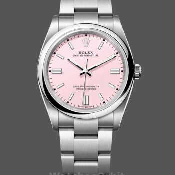 Replique Rolex Oyster Perpetual 36-126000 pour femme, Oystersteel, cadran rose, Cadran rose pour femme