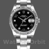 Replique Rolex Oyster Perpetual Date 34mm Unisex-115234-Cadran noir à diamant Black Diamond