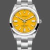 Replique Hommes - Rolex Oyster Perpetual-124300, Oystersteel, cadran jaune Cadran jaune