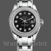 Replique Rolex Pearlmaster 29mm Femmes-80339-Diamond Bezel Luxe