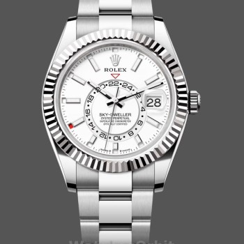 Replique Rolex Day Date 36-128236 0009 unisexe, lunette cannelée, bracelet en platine, bleu glacier