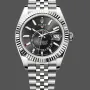 Replique Hommes Rolex Sky-Dweller-m336934 0008, 42mm, Automatique, Jubilé, Cadran noir Noir