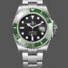 Replique Hommes Rolex Submariner 41mm Men's-126610LV-Green Bezel-Black Dial Black