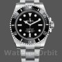 Replique Hommes Rolex Submariner 40mm Hommes-114060-Acier inoxydable-Cadran noir Noir