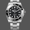 Replique Hommes Rolex Submariner 41mm Hommes-124060-Oyster-Stainless Steel-Black Dial Black
