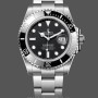 Replique Hommes Rolex Submariner 41mm Hommes-126610LN 0001-Acier inoxydable-Cadran noir Noir