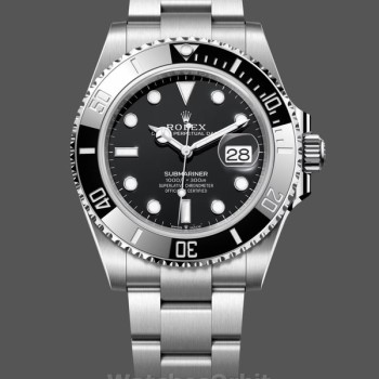 Replique Hommes Rolex Submariner 41mm Hommes-126610LN-Oyster Perpetual-Submariner Date Black