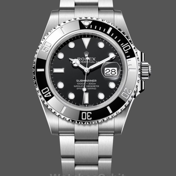Replique Hommes Rolex Submariner 41mm Hommes-126610LN-Oyster Perpetual-Submariner Date Black