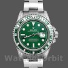 Replique Hommes Rolex Submariner Date 40mm Hommes-116610LN-Custom Diamond-Stainless Steel-Green Dial Green