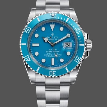 Replique Homme - Rolex Submariner Date 41-Turquoise, Orfèvrerie & Complications, Cadran bleu
