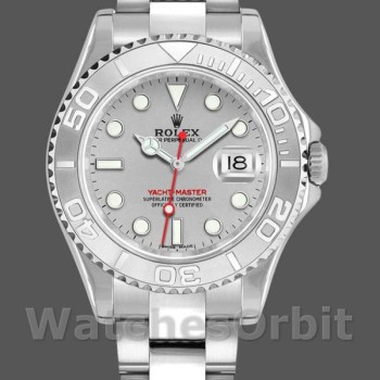 Replique Hommes - Rolex Yacht-Master-16622, 40mm, cadran argenté, Hommes Argenté