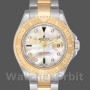Replique Hommes Rolex Yacht-Master 40mm-16623-Steel & Yellow Gold-MOP White Dial MOP