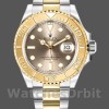Replique Hommes Rolex Yacht-Master 40mm Hommes-16623-Steel & Yellow Gold-Rhodium Grey Dial Grey<br />