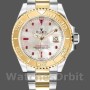 Replique Hommes Rolex Yacht-Master 40mm Hommes-16623-Steel & Yellow Gold-White MOP Dial MOP